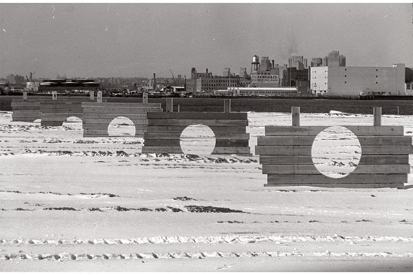 Battery Park Landfill by Mary Miss (1973)